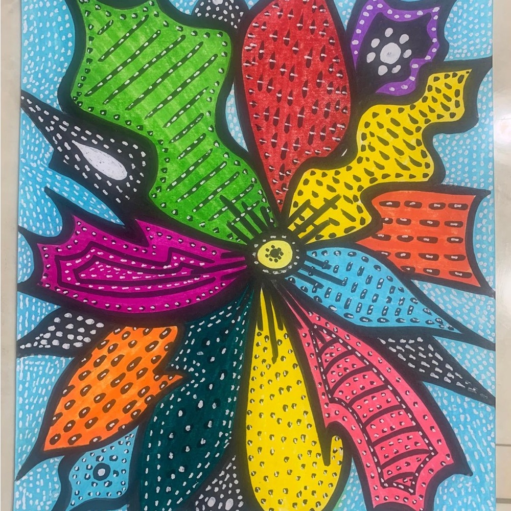 Vibrance of Life" - Original Hand-Drawn Art for a Cause